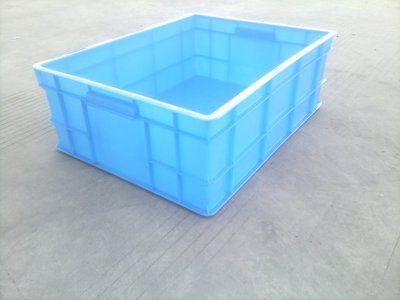 【塑料物流箱 斜插帶蓋物流箱 堆疊式物流箱 物流箱】價格,廠家,圖片,塑料箱,上海萬廣塑業-